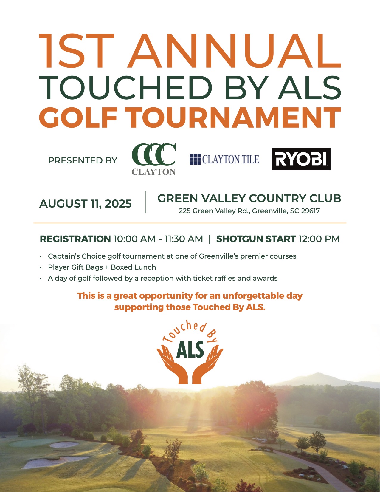 2025 tba golf tournament package final