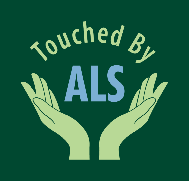 touched by als logos rgb green background logo